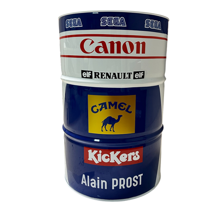 Fût Mange-Debout Personnalisé avec Plexiglass