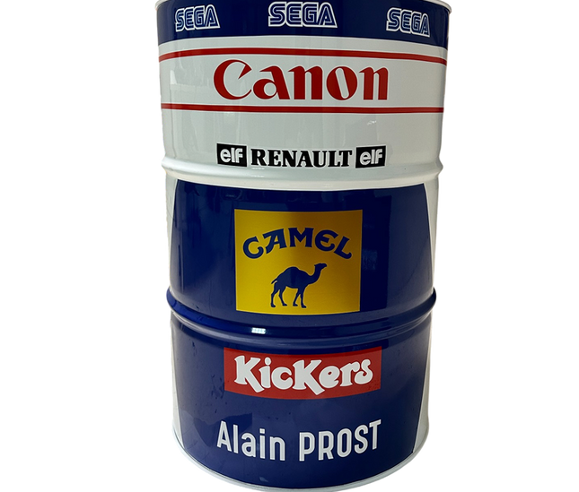 Fût Mange-Debout Personnalisé avec Plexiglass