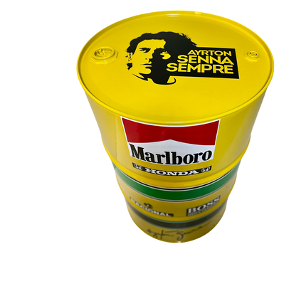 Fût Mange-Debout Personnalisé avec Plexiglass